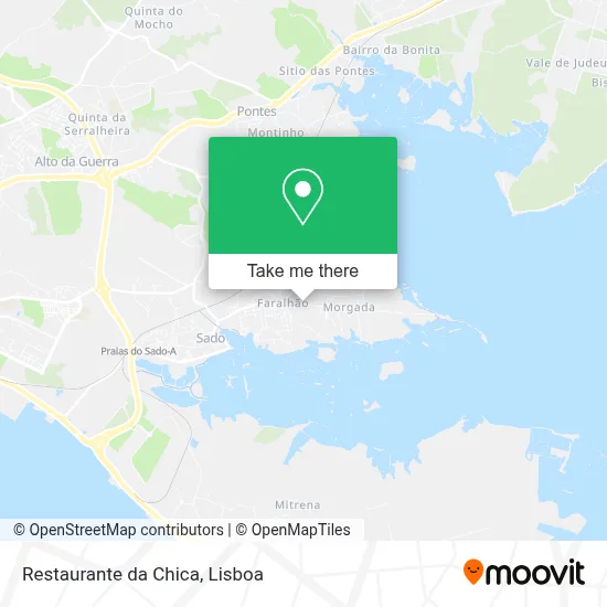 Restaurante da Chica map