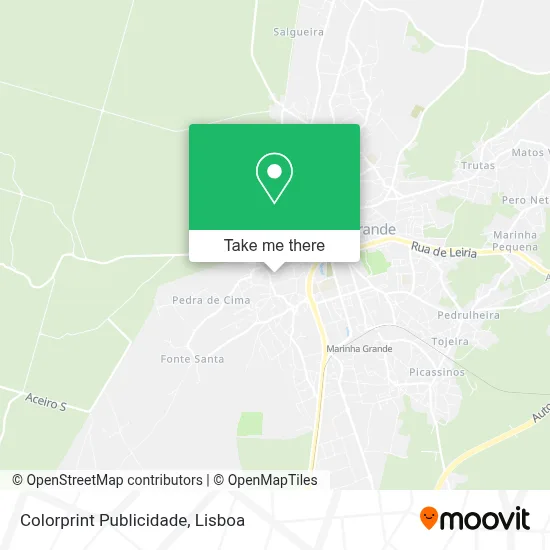 Colorprint Publicidade map