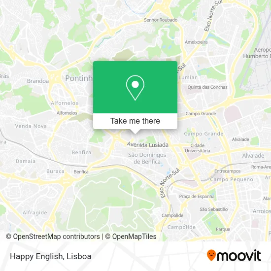 Happy English map
