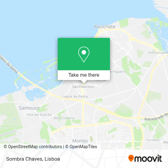 Sombra Chaves map