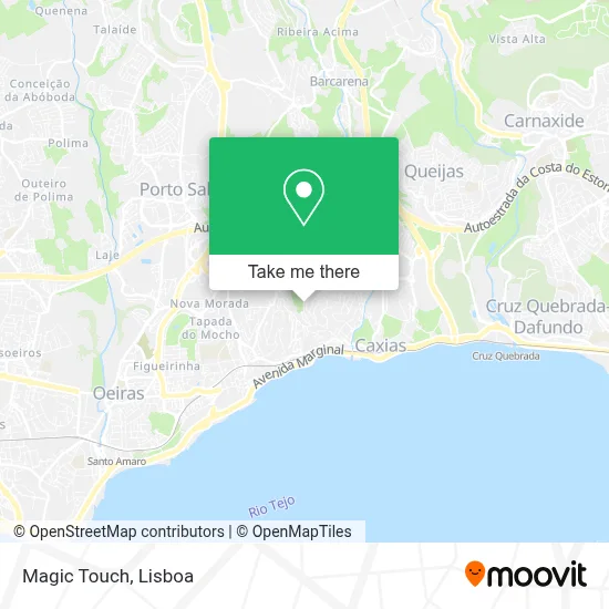 Magic Touch map