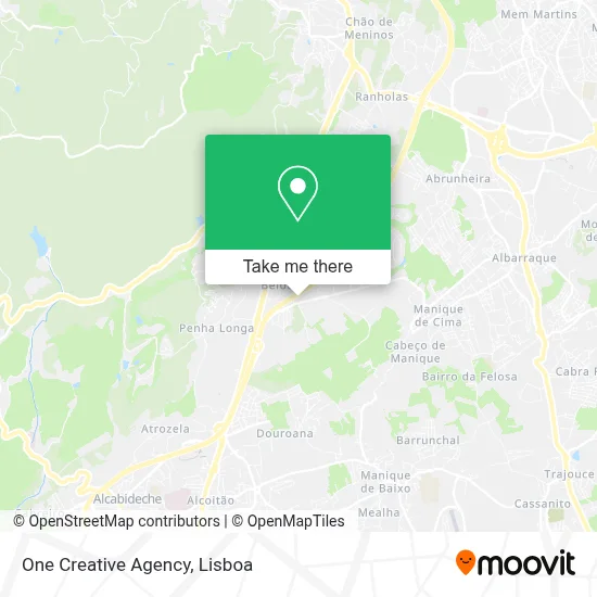 One Creative Agency map
