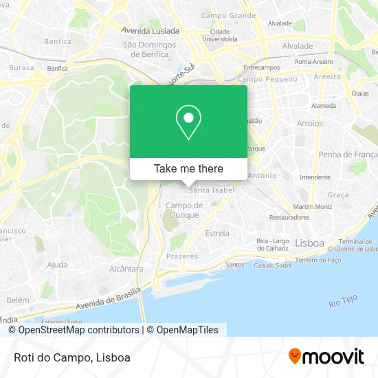 Roti do Campo mapa
