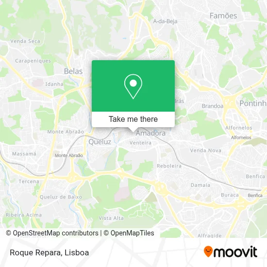 Roque Repara map