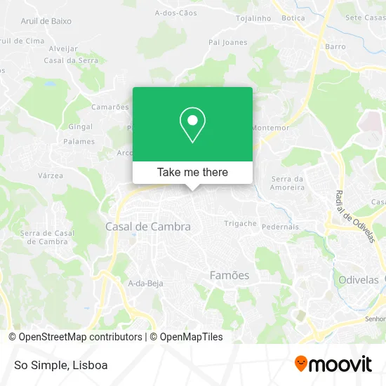 So Simple map