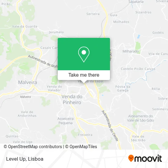Level Up map