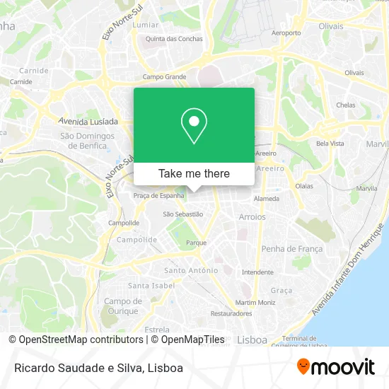 Ricardo Saudade e Silva map