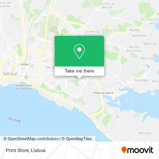 Print Store map