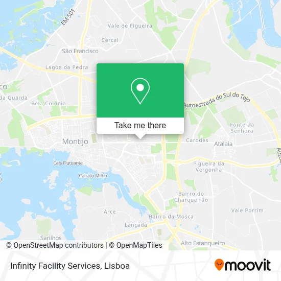 Infinity Facility Services map