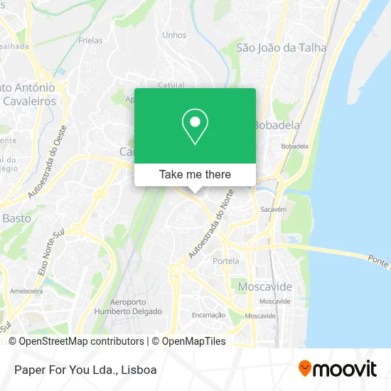 Paper For You Lda. map