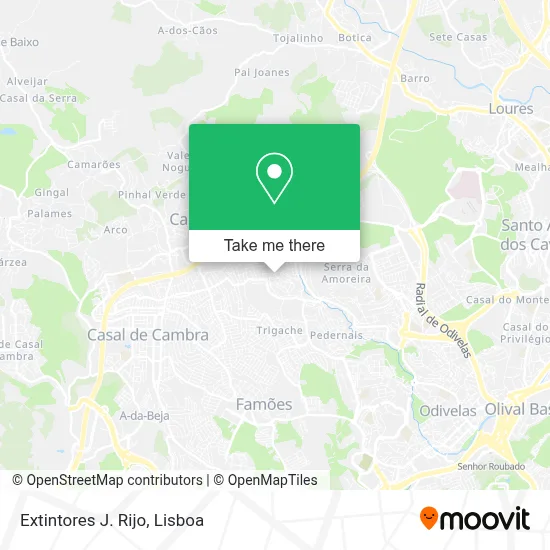 Extintores J. Rijo map