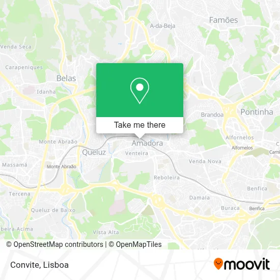 Convite map