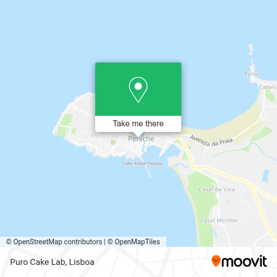 Puro Cake Lab map