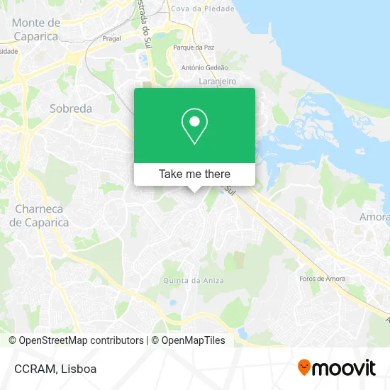 CCRAM map