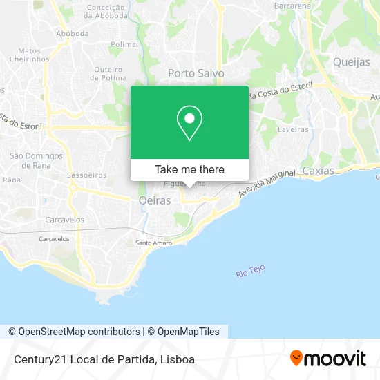 Century21 Local de Partida map