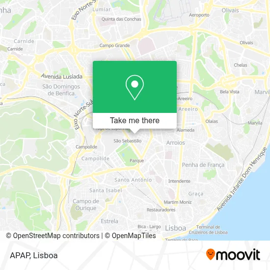 APAP map
