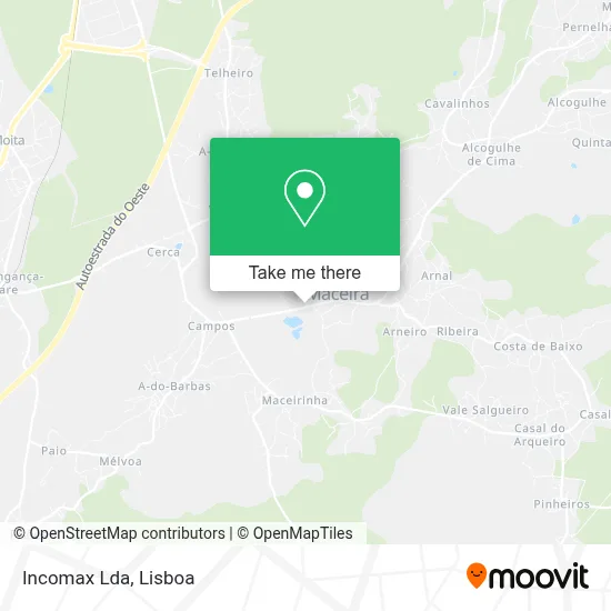 Incomax Lda map