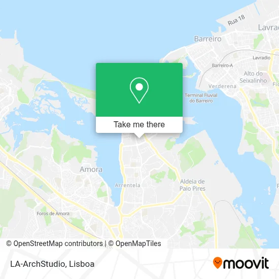 LA-ArchStudio map