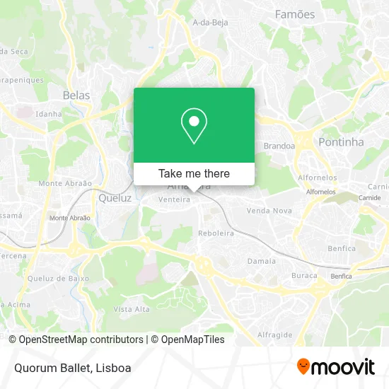 Quorum Ballet map