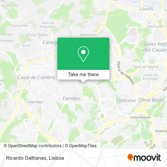 Ricardo Galhanas map