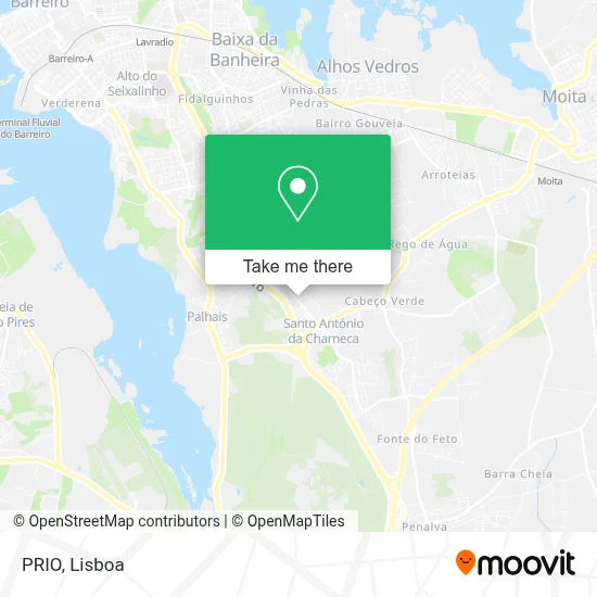 PRIO map