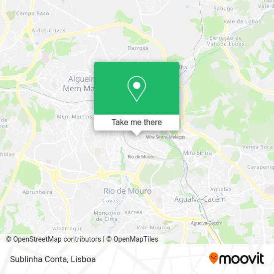 Sublinha Conta map