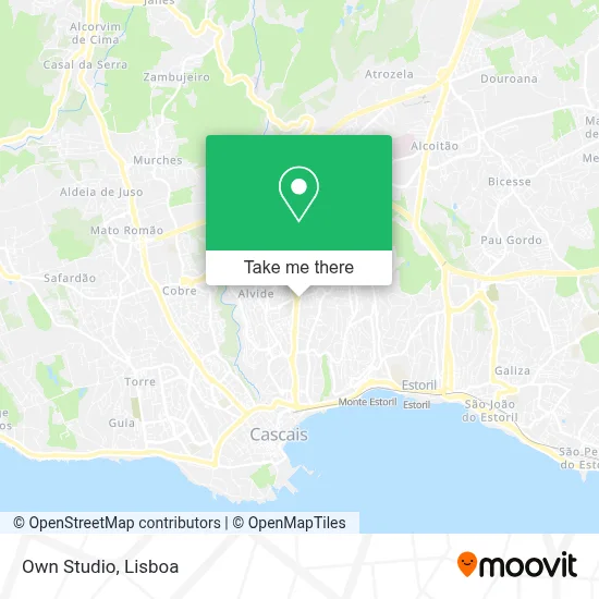 Own Studio map