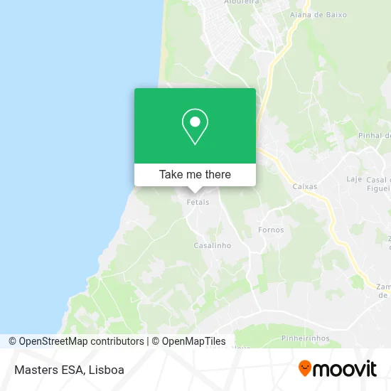 Masters ESA map