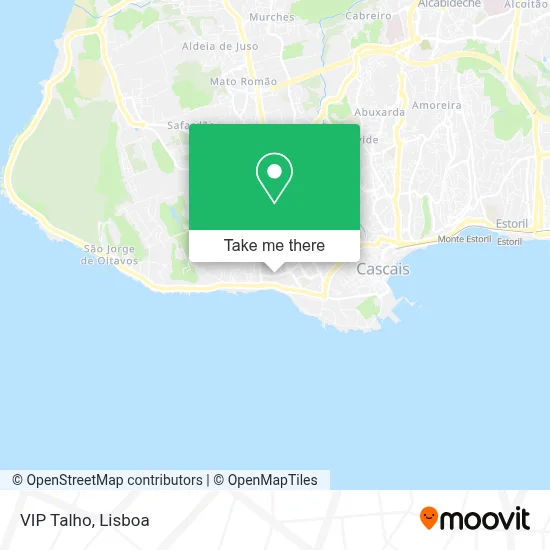 VIP Talho map