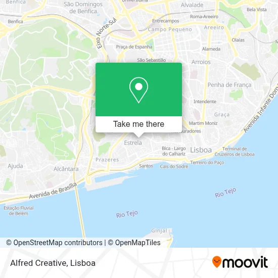 Alfred Creative map