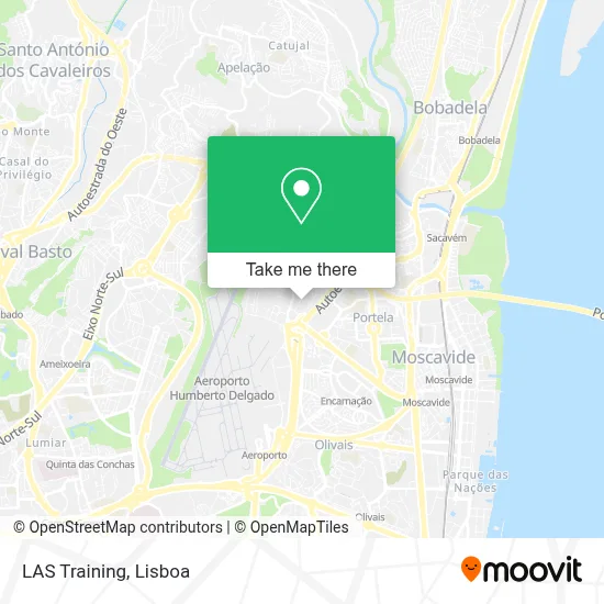 LAS Training map