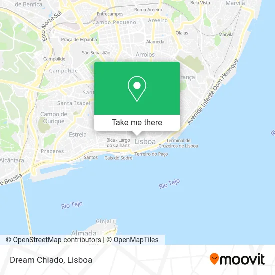 Dream Chiado map