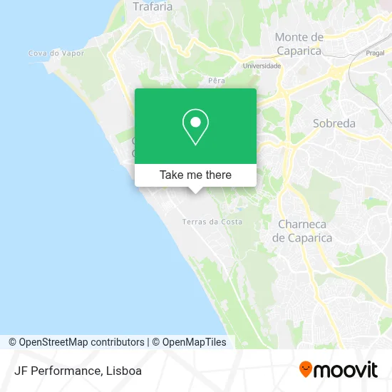 JF Performance map