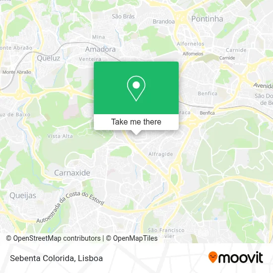 Sebenta Colorida mapa
