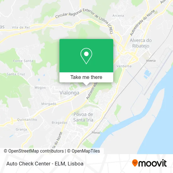 Auto Check Center - ELM map