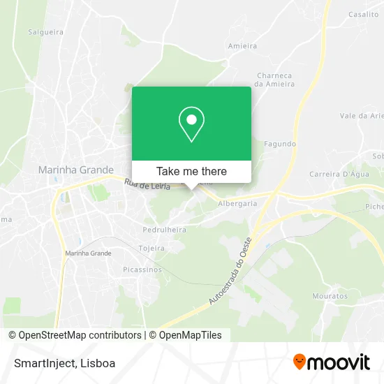 SmartInject map