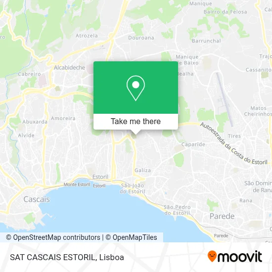 SAT CASCAIS ESTORIL map