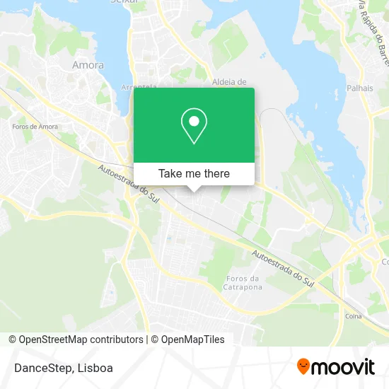 DanceStep map