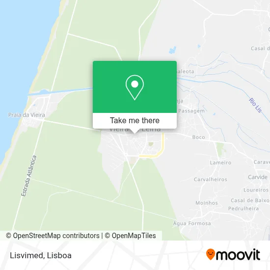 Lisvimed map