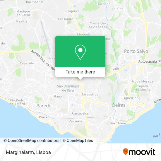 Marginalarm map