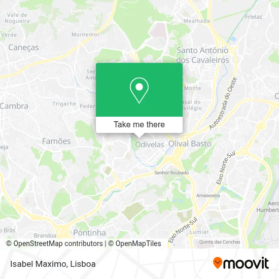 Isabel Maximo map