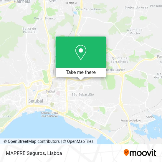 MAPFRE Seguros map