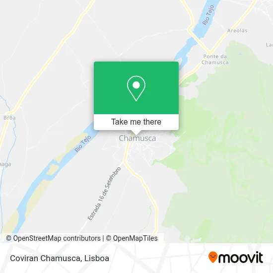 Coviran Chamusca map