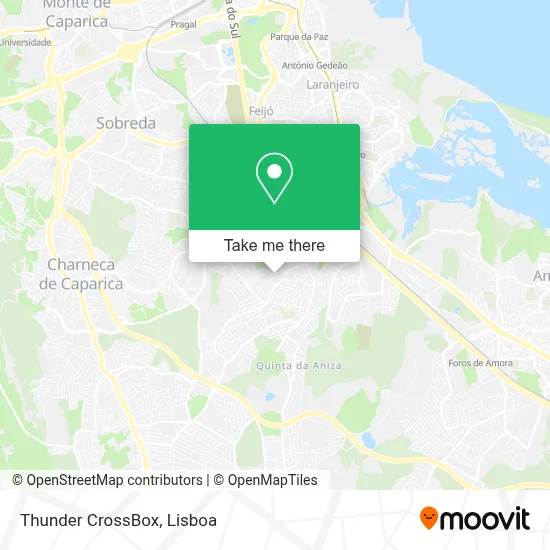 Thunder CrossBox map