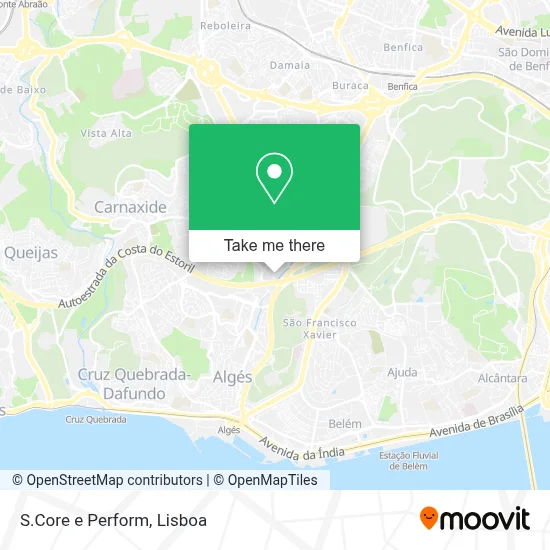 S.Core e Perform map