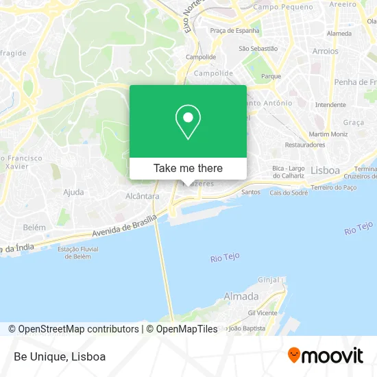 Be Unique map