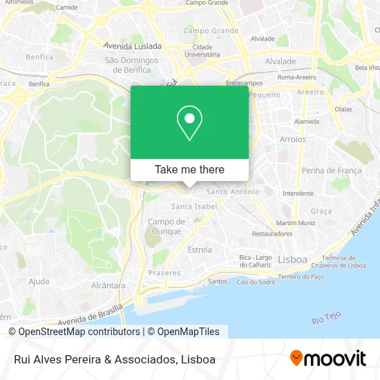 Rui Alves Pereira & Associados map