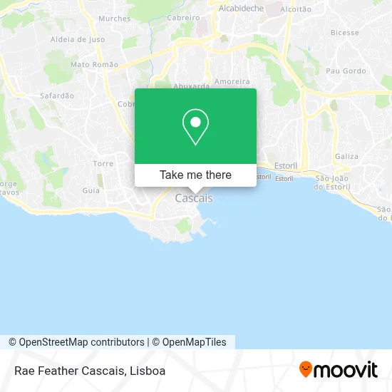 Rae Feather Cascais mapa
