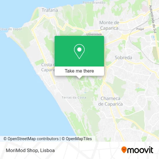 MoriMod Shop map