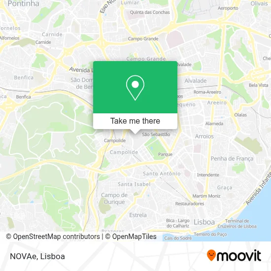 NOVAe map